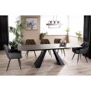 Стол обеденный SIGNAL SALVADORE эффект дерева/черный мат 160-240/90